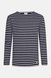 Langarmshirt Herren Streifenshirt Houat