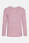 Armor Lux Langarmshirt Houat Rot/Dunkelrot/Bordeaux
