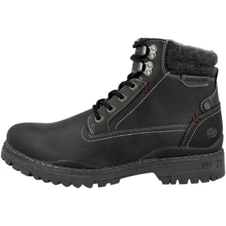 Dockers by Gerli Herren Schnürboots 47LY001 Schwarz