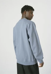 Cleptomanicx Sweatshirt Embro Gull Blau/Grau/Hellblau