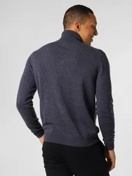 Andrew James Strickpullover Dunkelblau/Schwarz