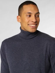 Andrew James Strickpullover Dunkelblau/Schwarz