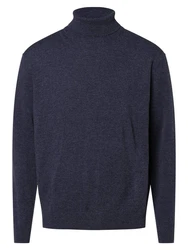 Andrew James Strickpullover Dunkelblau/Schwarz