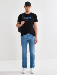 BIG STAR Straight-Jeans RONALD Hellblau/Blau