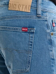 BIG STAR Straight-Jeans RONALD Hellblau/Blau