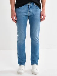 BIG STAR Straight-Jeans RONALD Hellblau/Blau
