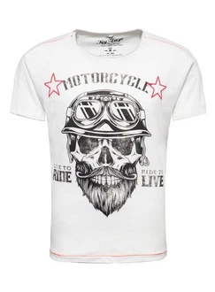 Key Largo Shirt MT BEARDED BIKER MT00203