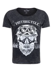 Key Largo Shirt MT BEARDED BIKER MT00203