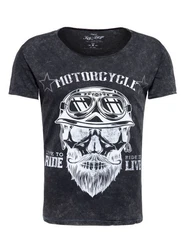 Key Largo Shirt MT BEARDED BIKER MT00203
