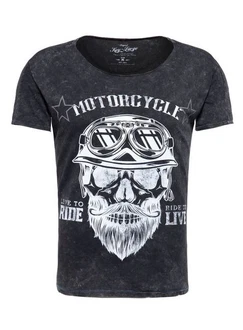 Key Largo Shirt MT BEARDED BIKER MT00203 Key Largo Shirt MT BEARDED BIKER MT00203