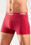 Buffalo Boxer mit Overlock-Nähten vorn rot/royalblau/anthrazit