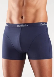 Buffalo Boxer mit Overlock-Nähten vorn 