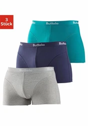 Buffalo Boxer mit Overlock-Nähten vorn 