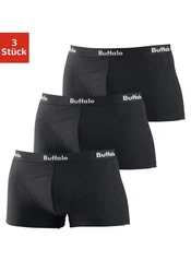 Buffalo Hipster Boxershorts Herren schwarz/schwarz/schwarz