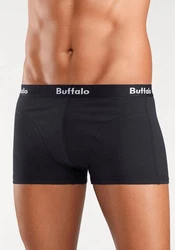 Buffalo Hipster Boxershorts Herren schwarz/schwarz/schwarz