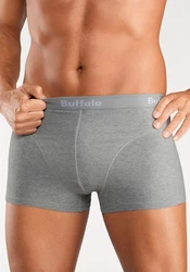 Buffalo Hipster Boxershorts Herren olivgrün/grau/meliert/schwarz