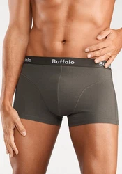 Buffalo Hipster Boxershorts Herren olivgrün/grau/meliert/schwarz