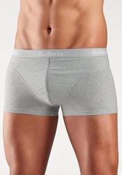 Buffalo Hipster Boxershorts Herren navy/trkis/grau/meliert