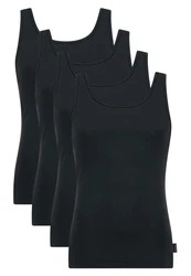 sloggi Unterhemd 24/7 (4er Pack, Spar-Set) Schwarz