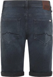 MUSTANG Jeansshorts Style CHICAGO Dunkelblau/Blau/Hellblau