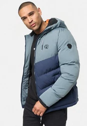 Indicode Winterjacke INAgiotis Grau/Hellblau/Dunkelblau/Blau/Schwarz