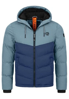 Indicode Winterjacke INAgiotis Grau/Hellblau/Dunkelblau/Blau/Schwarz