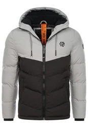 Indicode Winterjacke INAgiotis Grau/Hellgrau/Dunkelgrau
