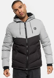 Indicode Winterjacke INAgiotis Grau/Hellgrau/Dunkelgrau