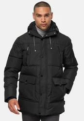 Indicode Winterjacke INWess Schwarz/Dunkelgrau/Grau