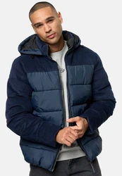 Indicode Winterjacke INLockly Dunkelblau/Hellblau/Blau