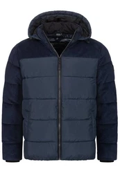 Indicode Winterjacke INLockly Dunkelblau/Hellblau/Blau