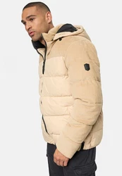 Indicode Winterjacke INLockly Beige