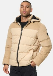 Indicode Winterjacke INLockly Beige
