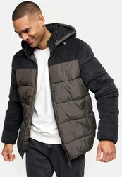 Indicode Winterjacke INLockly Dunkelgrau/Hellgrau/Grau/Schwarz