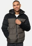 Indicode Winterjacke INLockly Dunkelgrau/Hellgrau/Grau/Schwarz
