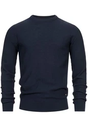 Indicode Strickpullover INLourdes Dunkelblau