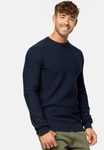 Indicode Strickpullover INLourdes Dunkelblau