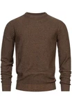 Indicode Strickpullover INLourdes Braun/Khaki/Dunkelgrün/Dunkelbraun