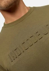 Indicode Strickpullover INAvant Dunkelgrün/Khaki/Beige