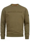 Indicode Strickpullover INAvant Dunkelgrün/Khaki/Beige