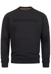 Indicode Strickpullover INAvant Dunkelblau/Schwarz/Dunkelgrau