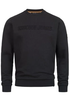 Indicode Strickpullover INAvant Dunkelblau/Schwarz/Dunkelgrau