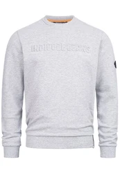 Indicode Strickpullover INAvant Grau