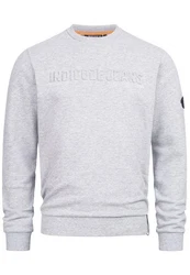 Indicode Strickpullover INAvant Grau