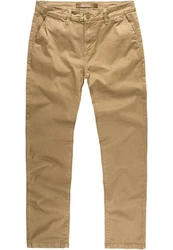 REPUBLIX Herren Regular Slim Stretch Chino Hose Fit R7009 Khaki/Braun/Beige