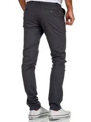 REPUBLIX Herren Regular Slim Stretch Chino Hose Fit R7009 Dunkelgrau/Dunkelblau/Grau/Khaki/Dunkelbraun