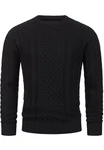 Indicode Strickpullover INBellin Schwarz