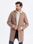 OMBRE Kurzmantel Leichter einreihiger Herrenmantel (OM-COWC-0104) beige (V7 OM-COWC-0104 XXL)