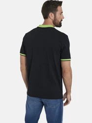 Jan Vanderstorm Poloshirt LAVRANS Dunkelblau/Blau/Türkis