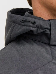 Jack & Jones Steppjacke JJMASON PUFFER JACKET SN Dunkelgrau/Grau/Schwarz/Dunkelblau